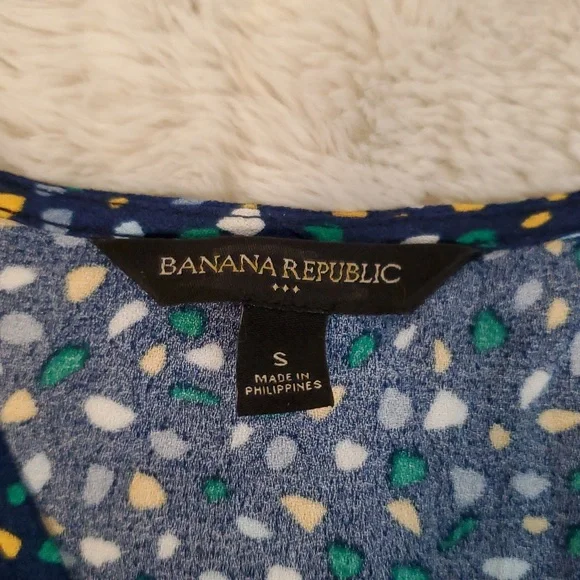 Banana Republic Navy V Neck Dress S - Picture 9 of 13